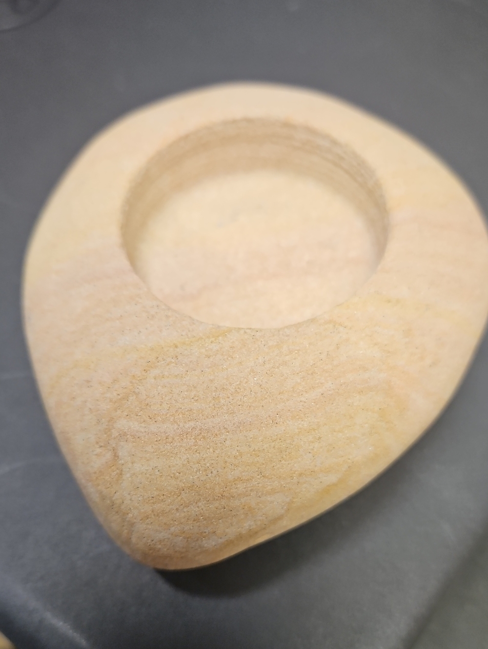 Sandstone Tea Light Candle Holder